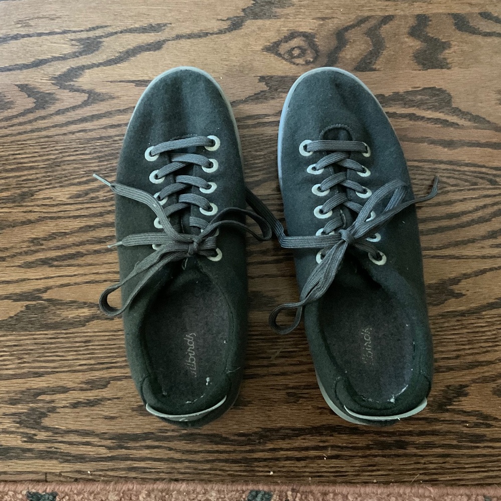 Men’s AllBirds gray wool sneakers, size 11